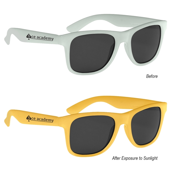 Color Changing Malibu Sunglasses - Color Changing Malibu Sunglasses - Image 31 of 36