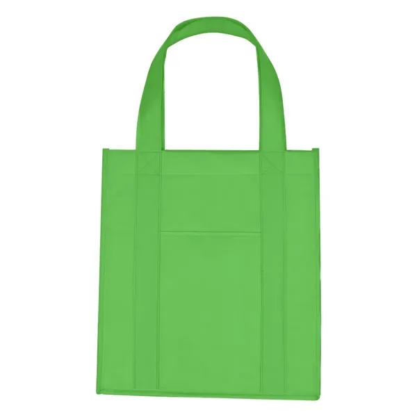 Matte Laminated Non-Woven Shopper Tote Bag - Matte Laminated Non-Woven Shopper Tote Bag - Image 5 of 16