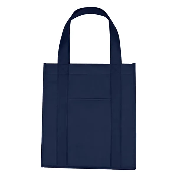 Matte Laminated Non-Woven Shopper Tote Bag - Matte Laminated Non-Woven Shopper Tote Bag - Image 8 of 16