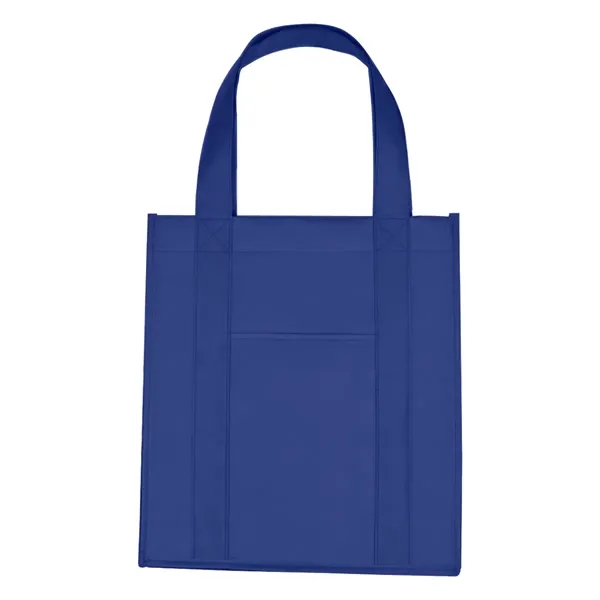 Matte Laminated Non-Woven Shopper Tote Bag - Matte Laminated Non-Woven Shopper Tote Bag - Image 14 of 16