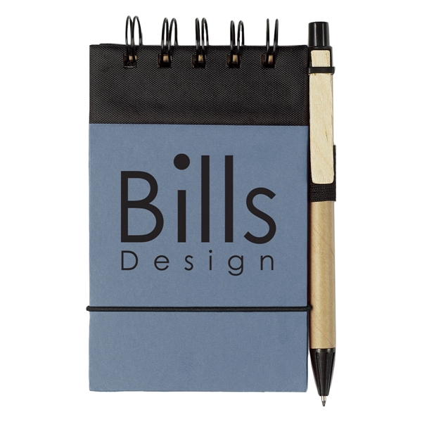 Eco-Inspired Spiral Jotter & Pen - Eco-Inspired Spiral Jotter & Pen - Image 0 of 12