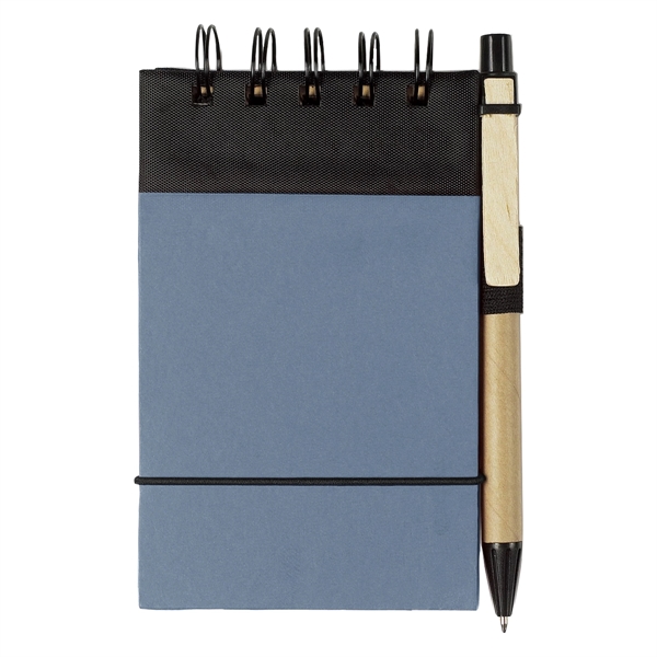 Eco-Inspired Spiral Jotter & Pen - Eco-Inspired Spiral Jotter & Pen - Image 1 of 12