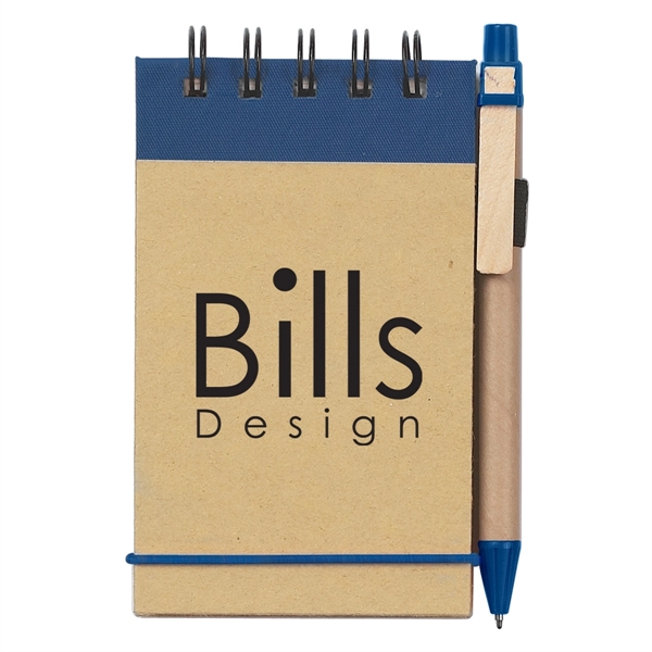 Eco-Inspired Spiral Jotter & Pen - Eco-Inspired Spiral Jotter & Pen - Image 6 of 12