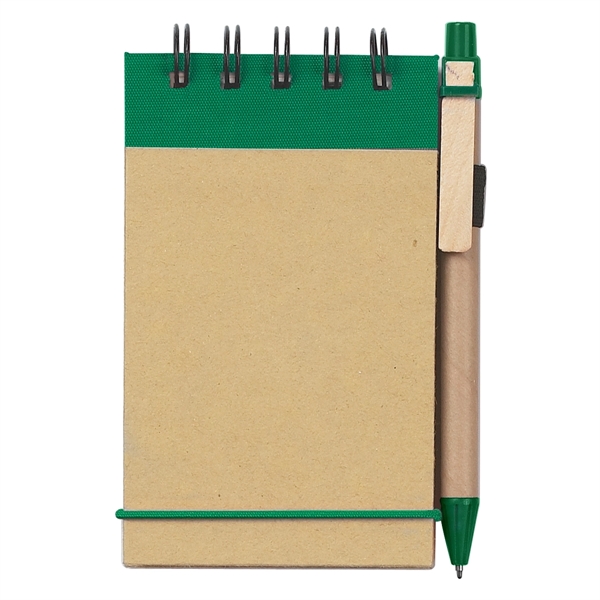 Eco-Inspired Spiral Jotter & Pen - Eco-Inspired Spiral Jotter & Pen - Image 10 of 12