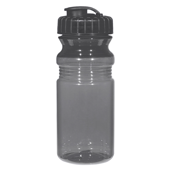 20 Oz. Poly-Clear Fitness Bottle With Super Sipper Lid - 20 Oz. Poly-Clear Fitness Bottle With Super Sipper Lid - Image 5 of 15