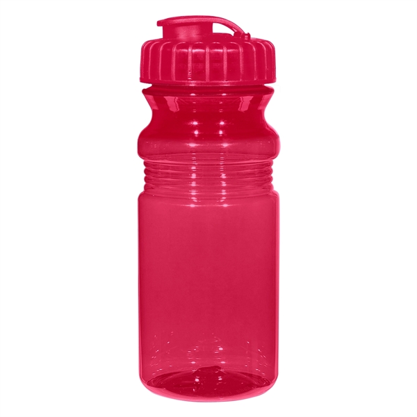 20 Oz. Poly-Clear Fitness Bottle With Super Sipper Lid - 20 Oz. Poly-Clear Fitness Bottle With Super Sipper Lid - Image 10 of 15