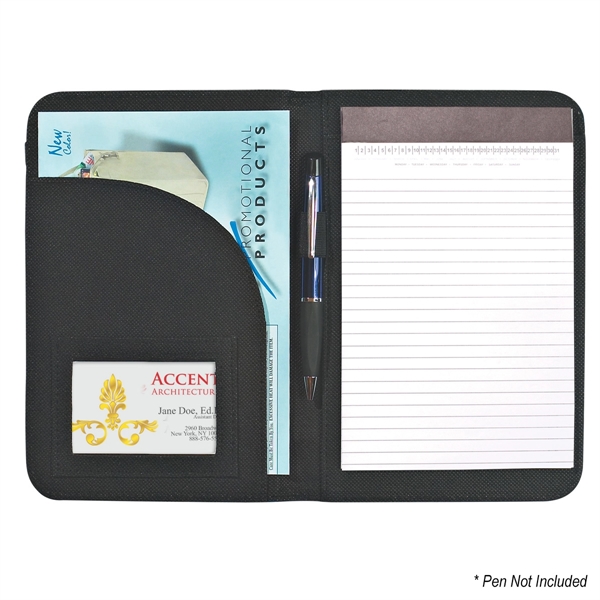 Non-Woven Bubble Padfolio - Non-Woven Bubble Padfolio - Image 0 of 12