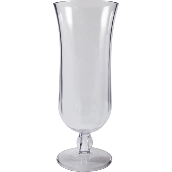 15 oz. Clear Plastic Hurricane Glass - 15 oz. Clear Plastic Hurricane Glass - Image 1 of 1