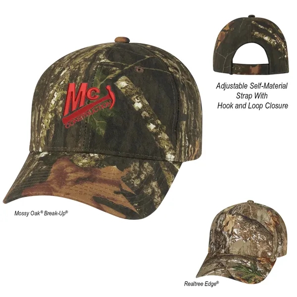 Realtree And Mossy Oak Hunter's Retreat Camouflage Cap - Realtree And Mossy Oak Hunter's Retreat Camouflage Cap - Image 0 of 8