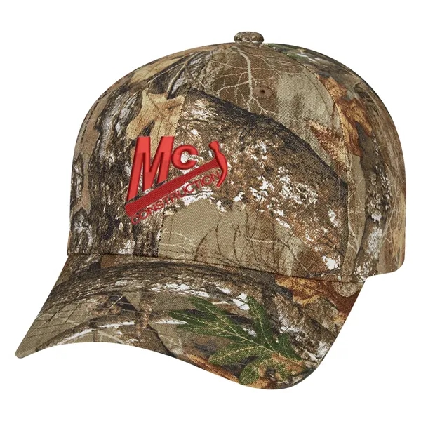 Realtree And Mossy Oak Hunter's Retreat Camouflage Cap - Realtree And Mossy Oak Hunter's Retreat Camouflage Cap - Image 8 of 8