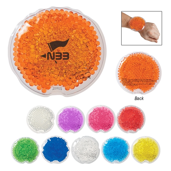 Small Round Gel Beads Hot/Cold Pack - Small Round Gel Beads Hot/Cold Pack - Image 0 of 22