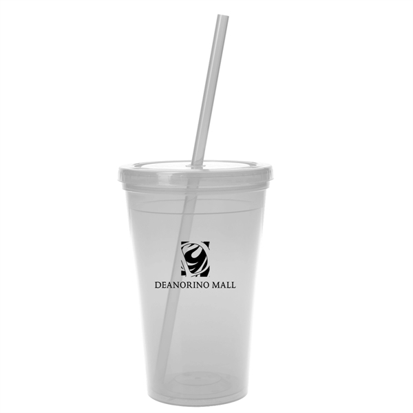 16 Oz. Sunsplash Double Wall Tumbler - 16 Oz. Sunsplash Double Wall Tumbler - Image 9 of 22