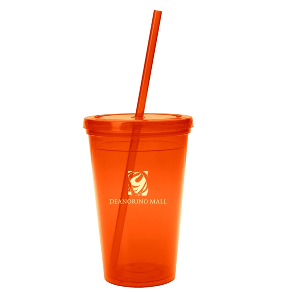 16 Oz. Sunsplash Double Wall Tumbler - 16 Oz. Sunsplash Double Wall Tumbler - Image 16 of 22
