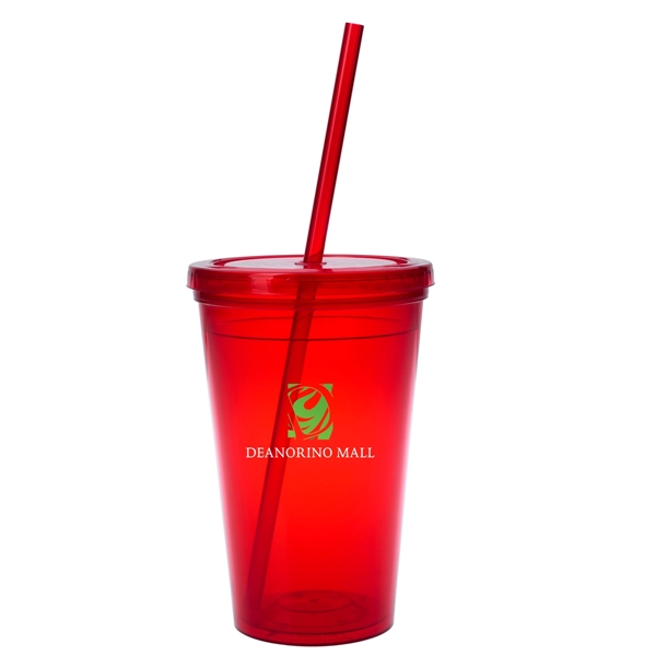 16 Oz. Sunsplash Double Wall Tumbler - 16 Oz. Sunsplash Double Wall Tumbler - Image 21 of 22