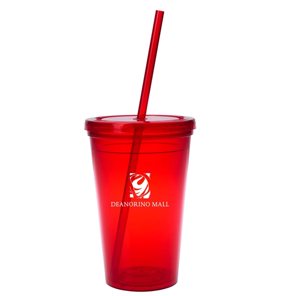 16 Oz. Sunsplash Double Wall Tumbler - 16 Oz. Sunsplash Double Wall Tumbler - Image 22 of 22