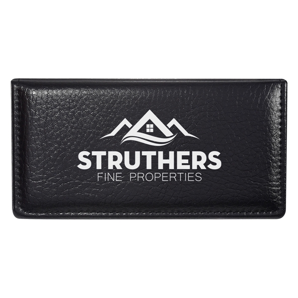 Leather Look Case Of Sticky Notes With Calendar - Leather Look Case Of Sticky Notes With Calendar - Image 1 of 3