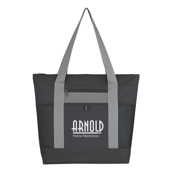 Tri-Color Tote Bag - Tri-Color Tote Bag - Image 0 of 12