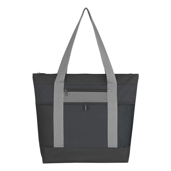 Tri-Color Tote Bag - Tri-Color Tote Bag - Image 2 of 12