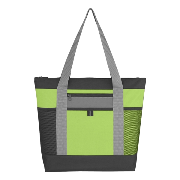 Tri-Color Tote Bag - Tri-Color Tote Bag - Image 4 of 12