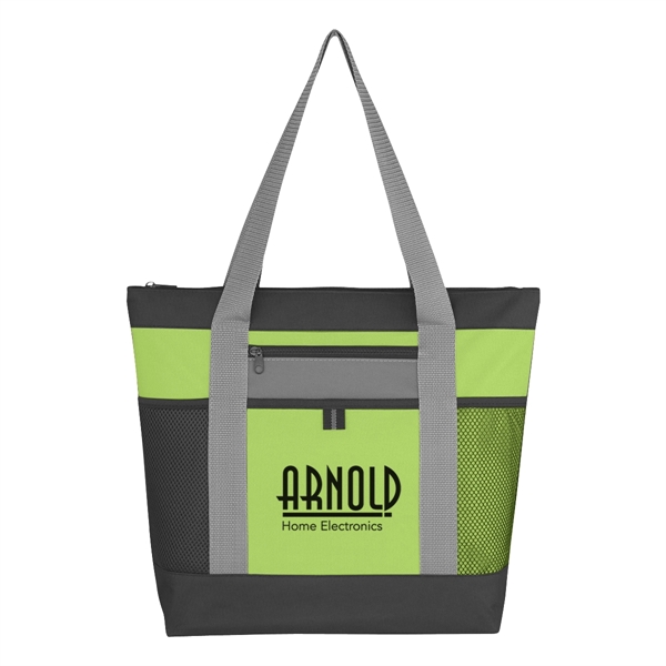 Tri-Color Tote Bag - Tri-Color Tote Bag - Image 6 of 12