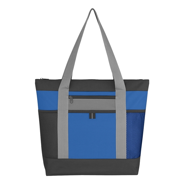 Tri-Color Tote Bag - Tri-Color Tote Bag - Image 10 of 12