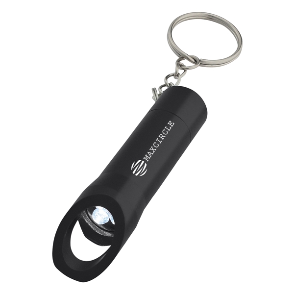 Aluminum LED Flashlight With Bottle Opener - Aluminum LED Flashlight With Bottle Opener - Image 2 of 6
