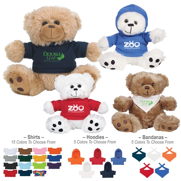 6" Big Paw Bear - 6" Big Paw Bear - Image 0 of 10