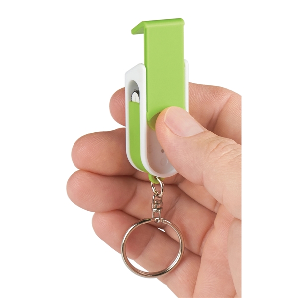 Phone Stand And Screen Cleaner Combo Key Chain - Phone Stand And Screen Cleaner Combo Key Chain - Image 11 of 23