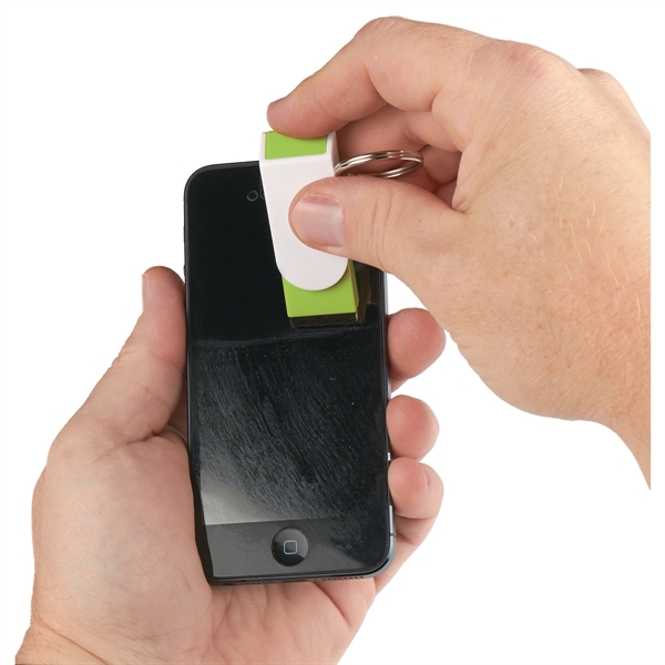 Phone Stand And Screen Cleaner Combo Key Chain - Phone Stand And Screen Cleaner Combo Key Chain - Image 9 of 23
