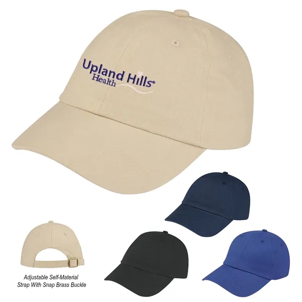 Brushed Cotton Twill Cap - Brushed Cotton Twill Cap - Image 0 of 13