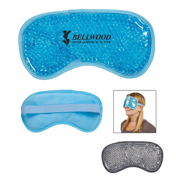 Plush Gel Beads Hot/Cold Eye Mask - Plush Gel Beads Hot/Cold Eye Mask - Image 0 of 7