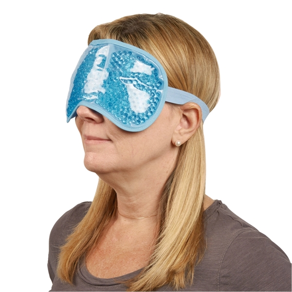 Plush Gel Beads Hot/Cold Eye Mask - Plush Gel Beads Hot/Cold Eye Mask - Image 2 of 7