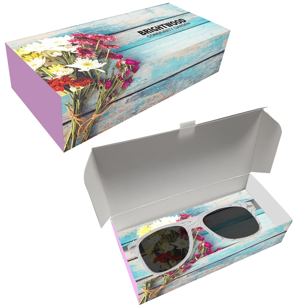 Silver Mirrored Malibu Sunglasses - Silver Mirrored Malibu Sunglasses - Image 1 of 14