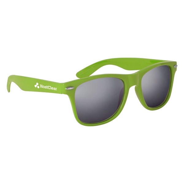 Silver Mirrored Malibu Sunglasses - Silver Mirrored Malibu Sunglasses - Image 8 of 14
