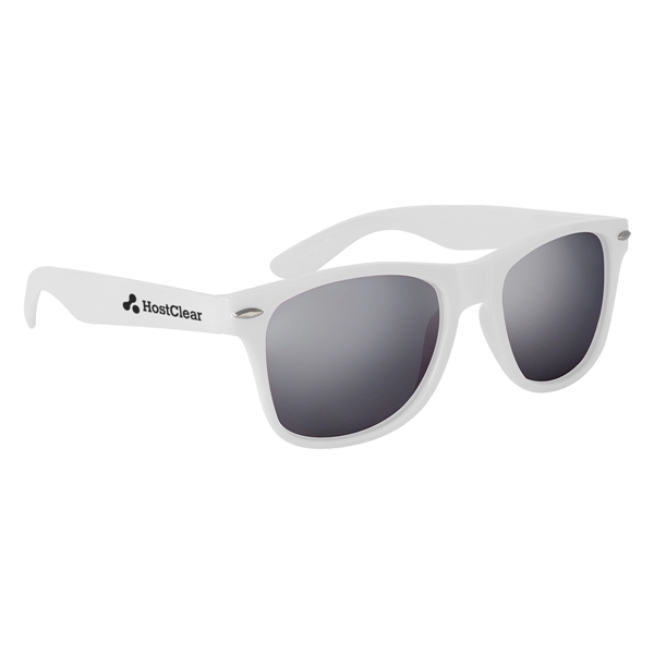 Silver Mirrored Malibu Sunglasses - Silver Mirrored Malibu Sunglasses - Image 12 of 14