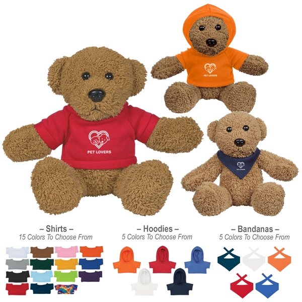 6" Ole' Time Rag Bear - 6" Ole' Time Rag Bear - Image 0 of 7