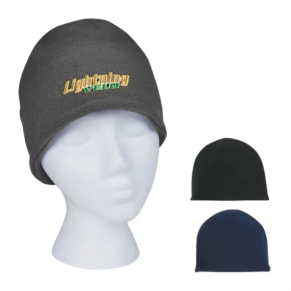 Double Layer Fleece Beanie - Double Layer Fleece Beanie - Image 0 of 6