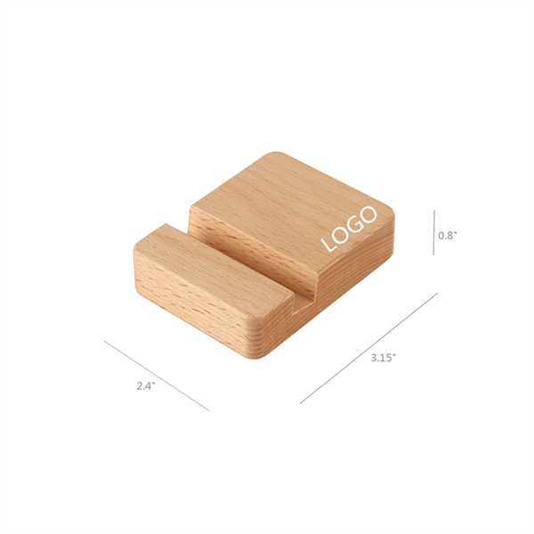 Portable Wooden Desk Cell Phone Holder Stand - Portable Wooden Desk Cell Phone Holder Stand - Image 0 of 2