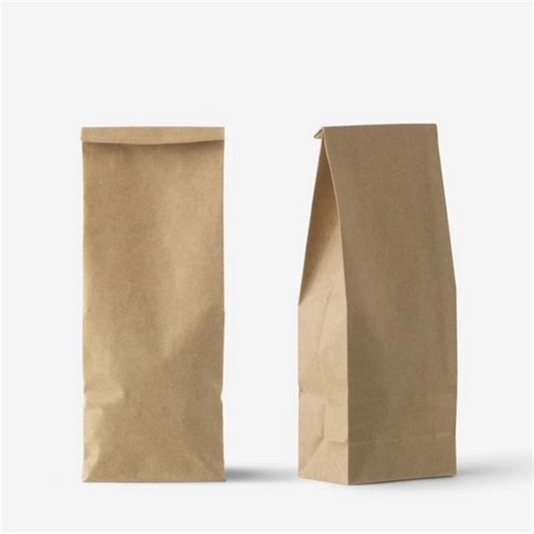 White/Brown Paper Bag With Handle Bulk - White/Brown Paper Bag With Handle Bulk - Image 3 of 5