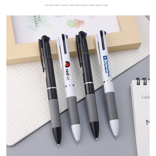 3 in 1 Retractable Ballpoint Pen - 3 in 1 Retractable Ballpoint Pen - Image 1 of 2