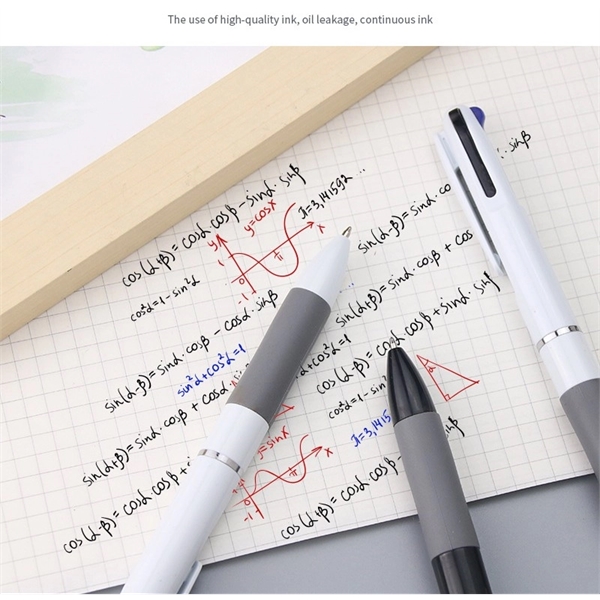 3 in 1 Retractable Ballpoint Pen - 3 in 1 Retractable Ballpoint Pen - Image 2 of 2