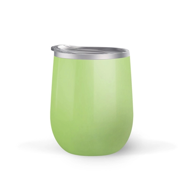 12oz Double Wall Eggshell Cup with Lid - 12oz Double Wall Eggshell Cup with Lid - Image 2 of 9