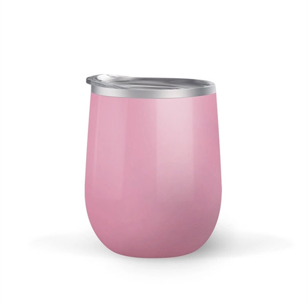 12oz Double Wall Eggshell Cup with Lid - 12oz Double Wall Eggshell Cup with Lid - Image 3 of 9