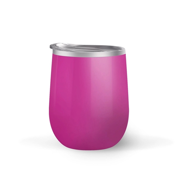 12oz Double Wall Eggshell Cup with Lid - 12oz Double Wall Eggshell Cup with Lid - Image 4 of 9