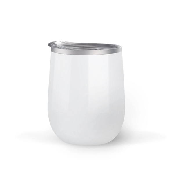 12oz Double Wall Eggshell Cup with Lid - 12oz Double Wall Eggshell Cup with Lid - Image 8 of 9
