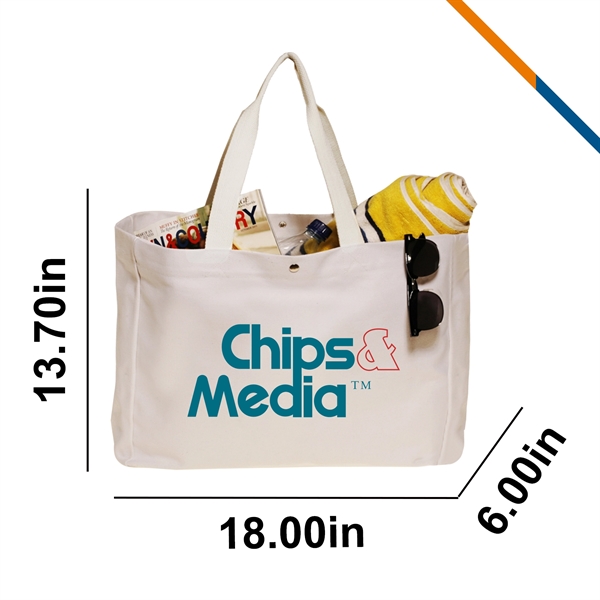 Hyden Cotton Tote Bag - Hyden Cotton Tote Bag - Image 2 of 3