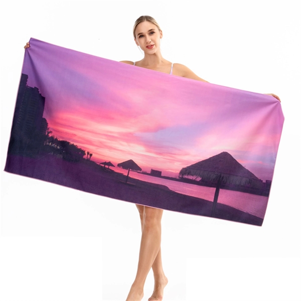 Full Color Beach Towel - Full Color Beach Towel - Image 0 of 5