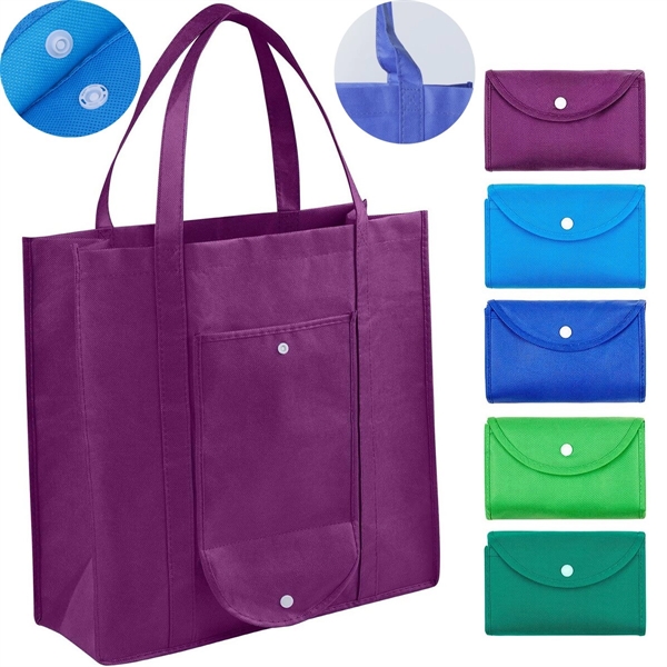 Reusable Foldable Shopping Grocery Bags - Reusable Foldable Shopping Grocery Bags - Image 0 of 4