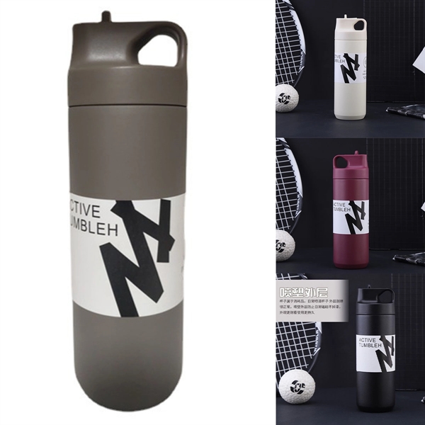 Stainless Steel Vacuum Leak Proof Water Bottle - Stainless Steel Vacuum Leak Proof Water Bottle - Image 1 of 3
