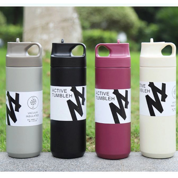 Stainless Steel Vacuum Leak Proof Water Bottle - Stainless Steel Vacuum Leak Proof Water Bottle - Image 3 of 3